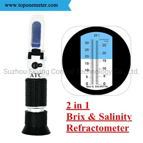 refractometer salinity to brix|salinity meter for aquarium.